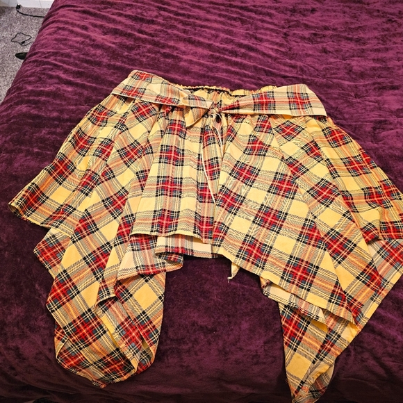 Plaid skirt - Picture 1 of 2